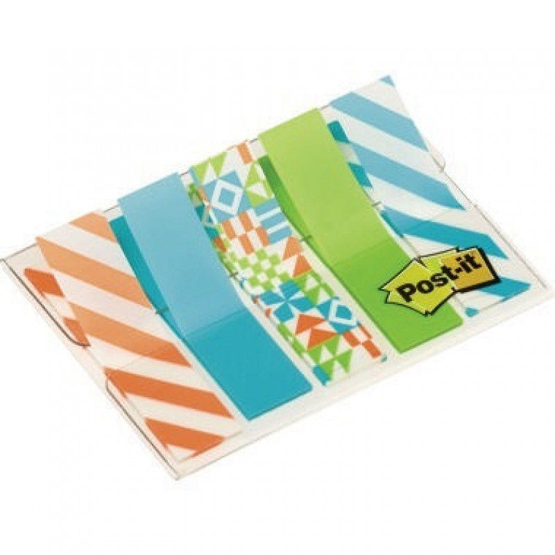 Post-it Haftstreifen Index Mini 684-GEO5 11,9x43,2mm 5 St./Pack. Post-it Haftstreifen Index Mini 684-GEO5 11,9x43,2mm 5 St./Pack.