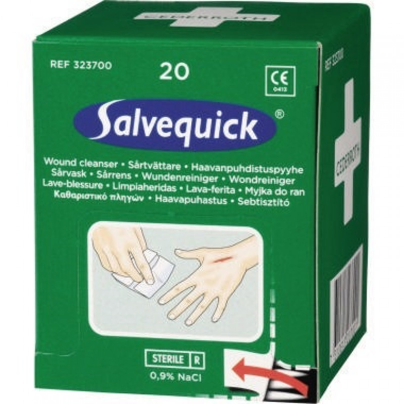 Salvequick Wundreinigungstücher 323700 20 St./Pack. Salvequick Wundreinigungstücher 323700 20 St./Pack.