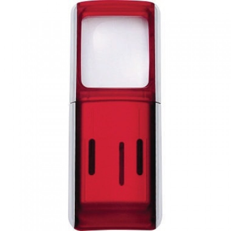 WEDO Lupe 2717502 4,7x11,8x1,4cm LED rot +Batterien WEDO Lupe 2717502 4,7x11,8x1,4cm LED rot +Batterien