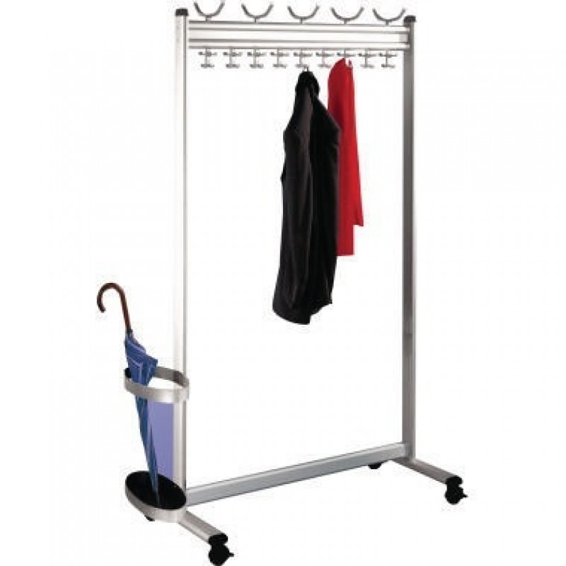 Kerkmann Garderobe Multiline 6751 100x170x40cm 10/36 Haken silber Kerkmann Garderobe Multiline 6751 100x170x40cm 10/36 Haken silber