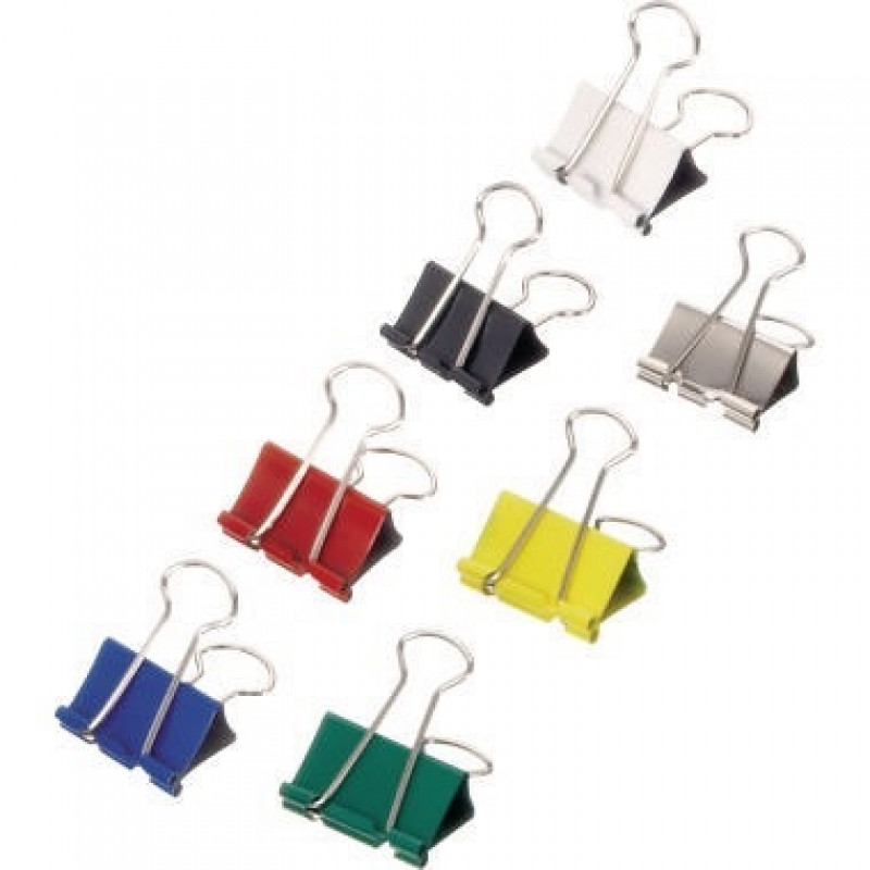 MAUL Foldbackklemmer mauly 2142599 Klemmweite 9mm f.sort. 12St./Pack. MAUL Foldbackklemmer mauly 2142599 Klemmweite 9mm f.sort. 12St./Pack.