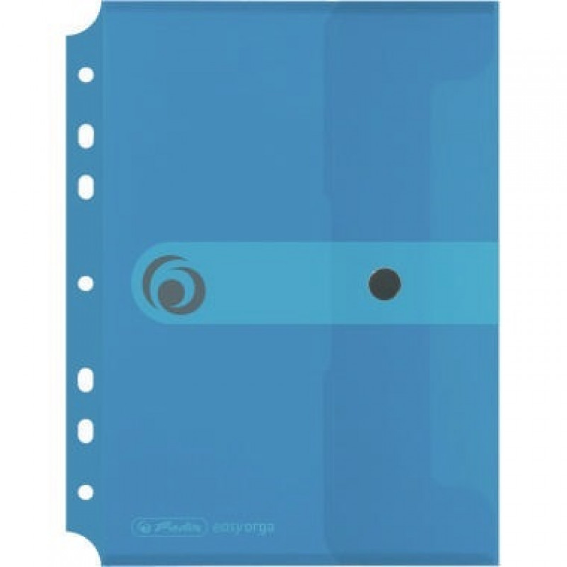 Herlitz Dokutasche 11293826 DIN A5 PP z.Abh. transparent blau Herlitz Dokutasche 11293826 DIN A5 PP z.Abh. transparent blau