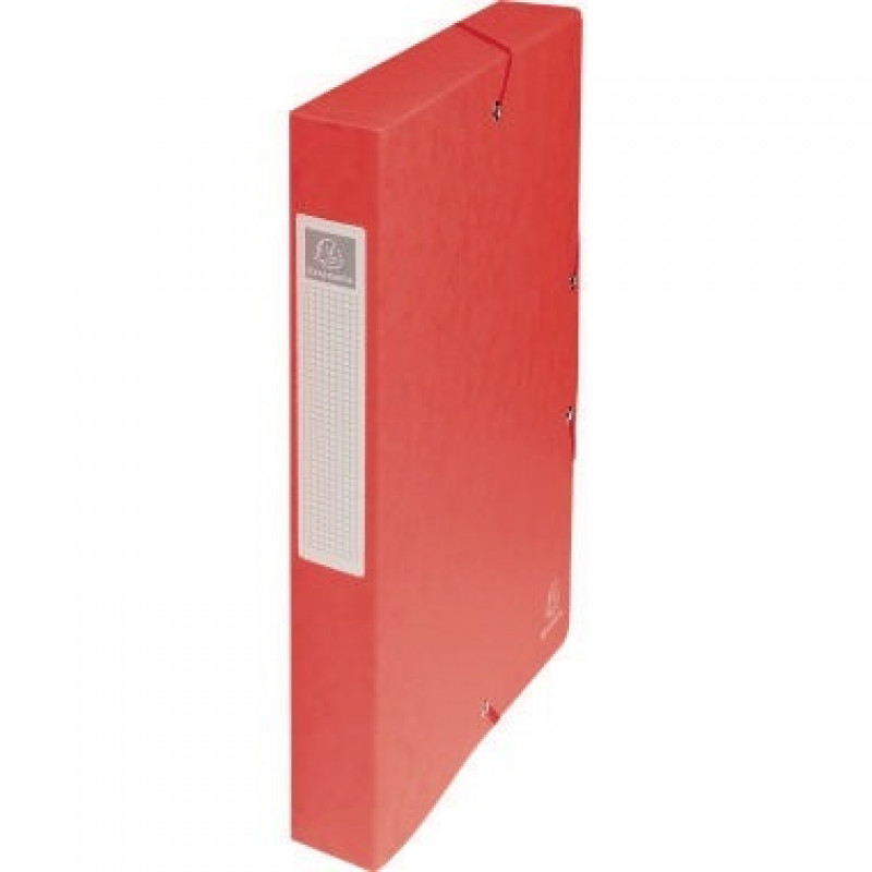 Exacompta Archivbox Exabox 50405E DIN A4 40mm Manilakarton rot Exacompta Archivbox Exabox 50405E DIN A4 40mm Manilakarton rot