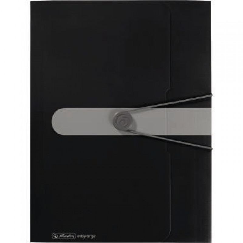 Herlitz Gummizugmappe 11205986 DIN A4 PP opak schwarz Herlitz Gummizugmappe 11205986 DIN A4 PP opak schwarz