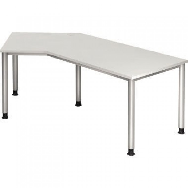 Hammerbacher Schreibtisch VHS21/W/S 210x113cm weiß Hammerbacher Schreibtisch VHS21/W/S 210x113cm weiß