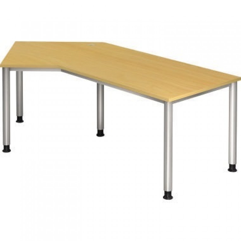 Hammerbacher Schreibtisch VHS21/6/S 210x113cm buche Hammerbacher Schreibtisch VHS21/6/S 210x113cm buche