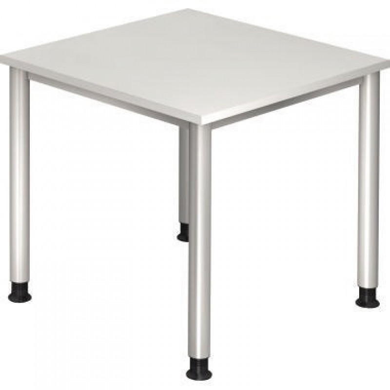 Hammerbacher Schreibtisch VHS08/W/S 80x80cm weiß Hammerbacher Schreibtisch VHS08/W/S 80x80cm weiß