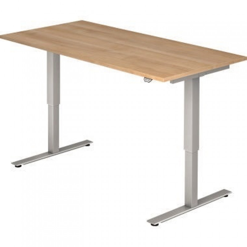 Hammerbacher Schreibtisch VXMST16/N/S 160x80cm nußbaum Hammerbacher Schreibtisch VXMST16/N/S 160x80cm nußbaum