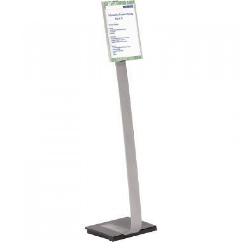 DURABLE Bodenständer INFO SIGN stand A4 481223 Aluminium