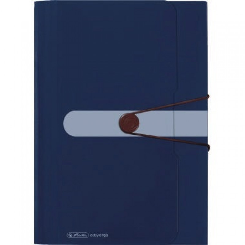 Herlitz Fächermappe 11411261 12Fächer Recycling PP dunkelblau Herlitz Fächermappe 11411261 12Fächer Recycling PP dunkelblau