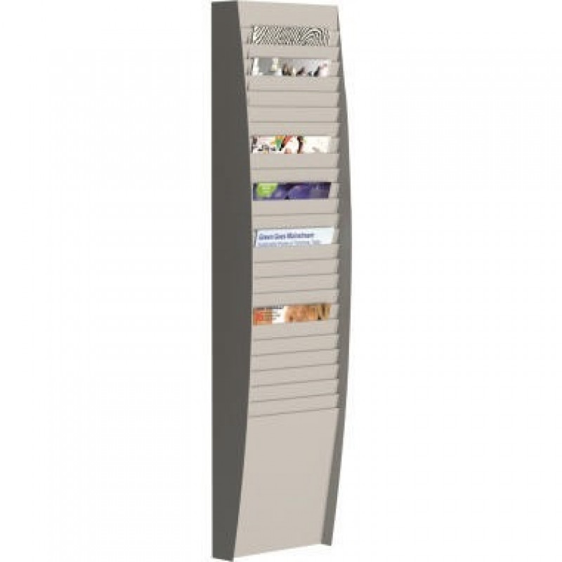 Paperflow Wand-Sortiertafel V 25F A4V1X25.02 DIN A4 grau Paperflow Wand-Sortiertafel V 25F A4V1X25.02 DIN A4 grau