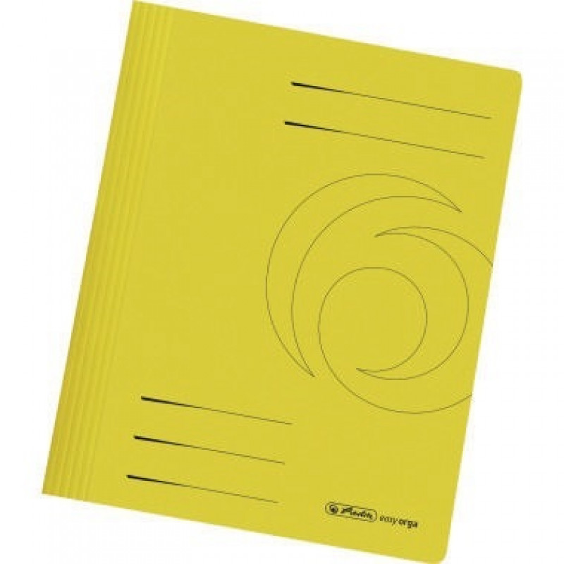 Herlitz Schnellhefter 10902468 DIN A4 Karton intensiv gelb Herlitz Schnellhefter 10902468 DIN A4 Karton intensiv gelb
