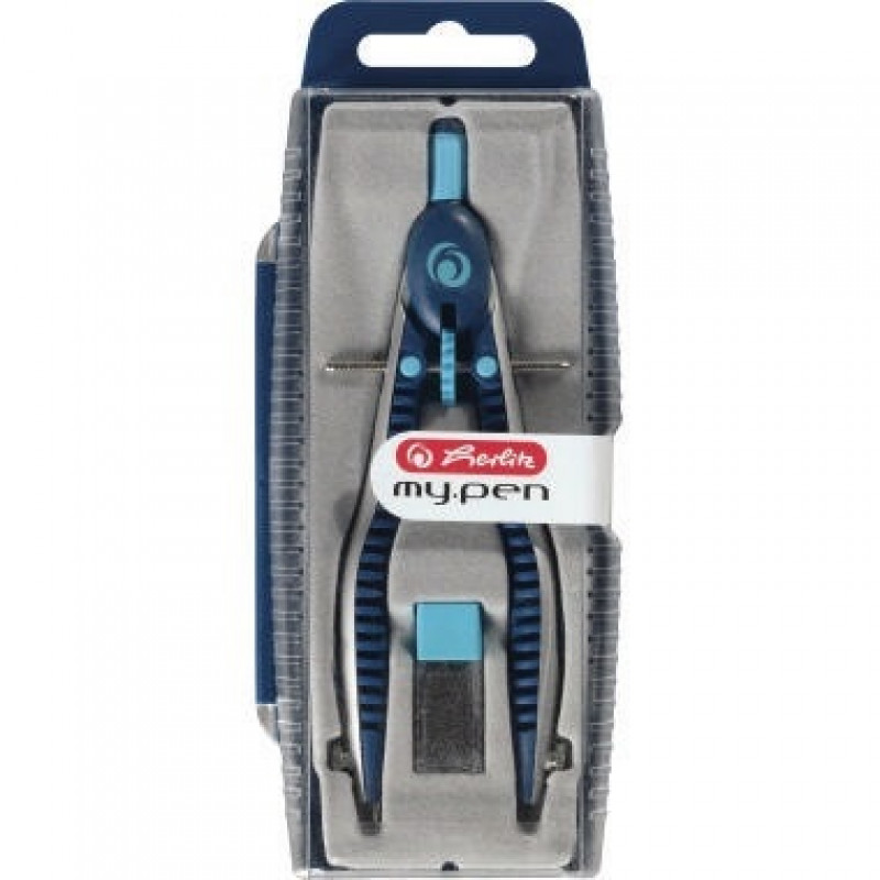 Herlitz Schnellverstellzirkel my.pen 11122330 blau/lemon Herlitz Schnellverstellzirkel my.pen 11122330 blau/lemon