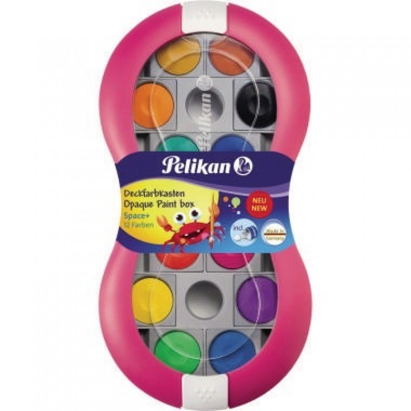 Pelikan Farbkasten Space+ 735 SP/12 724625 12Farben +Deckweiß magenta Pelikan Farbkasten Space+ 735 SP/12 724625 12Farben +Deckweiß magenta