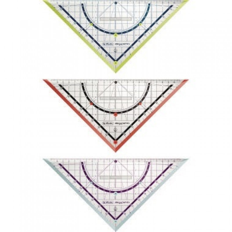 Herlitz Geometriedreieck my.pen 11367976 25cm Kunststoff sortiert Herlitz Geometriedreieck my.pen 11367976 25cm Kunststoff sortiert