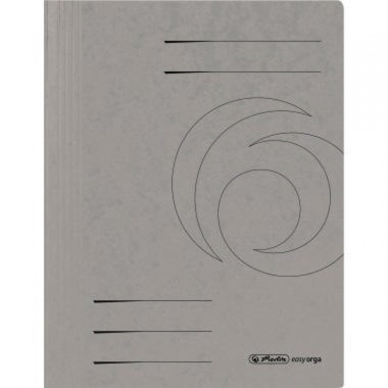 Herlitz Schnellhefter 11159704 DIN A4 Colorspankarton grau Herlitz Schnellhefter 11159704 DIN A4 Colorspankarton grau