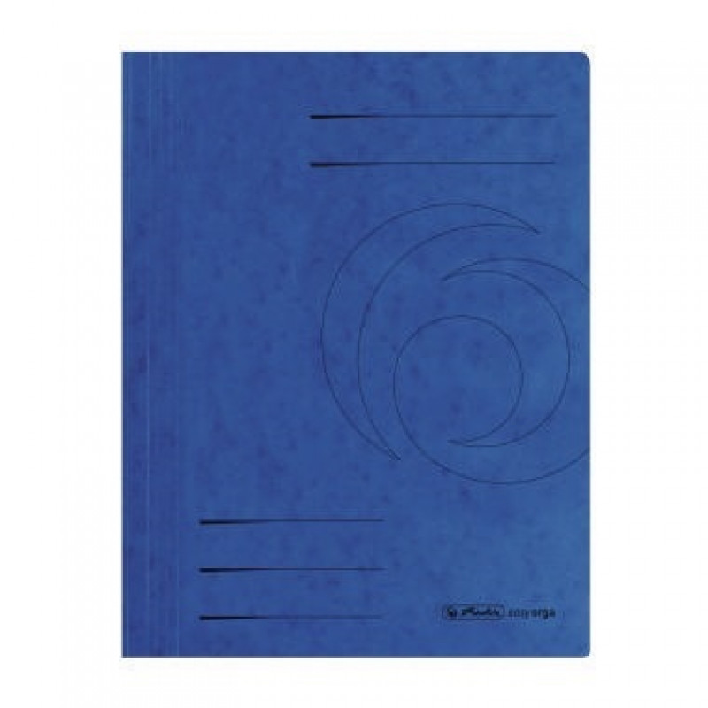 Herlitz Spiralhefter 10902989 DIN A4 Colorspankarton blau Herlitz Spiralhefter 10902989 DIN A4 Colorspankarton blau