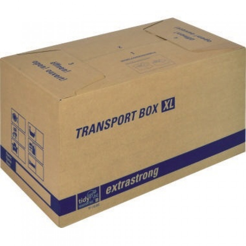 tidyPac Umzugskarton Transportbox XL TP110.002 68x35,5x35cm braun tidyPac Umzugskarton Transportbox XL TP110.002 68x35,5x35cm braun