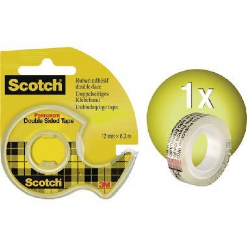 Scotch Handabroller 665H1263 +1Rolle doppelseitiges Klebeband Scotch Handabroller 665H1263 +1Rolle doppelseitiges Klebeband