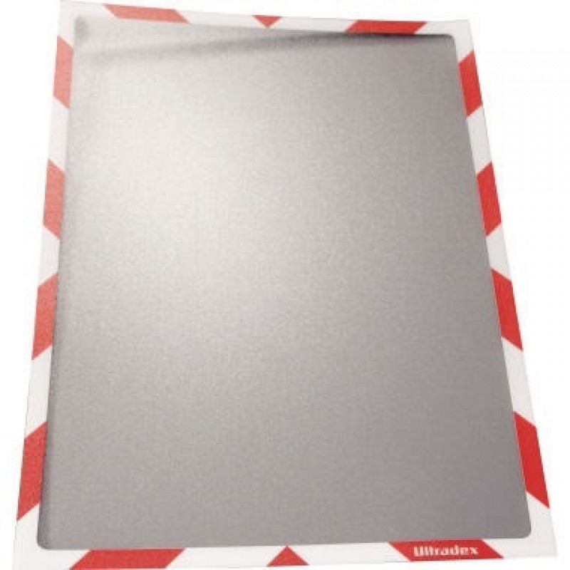 Ultradex Infotasche Warnung 889058 weiß/rot 5 St./Pack. Ultradex Infotasche Warnung 889058 weiß/rot 5 St./Pack.