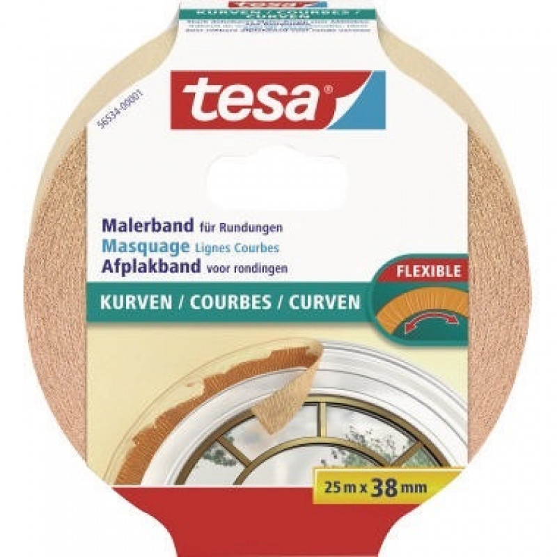 tesa Malerband Kurven 56534-00001-00 38mmx25m tesa Malerband Kurven 56534-00001-00 38mmx25m