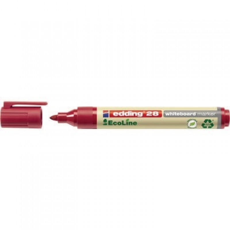 edding Boardmarker 28 EcoLine 4-28002 1,5-3mm Rundspitze rot