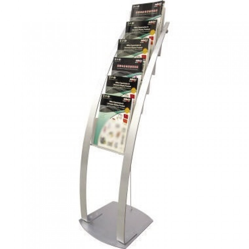 Deflecto Prospektständer Contemporary 693145EUS 6Fächer si Deflecto Prospektständer Contemporary 693145EUS 6Fächer si