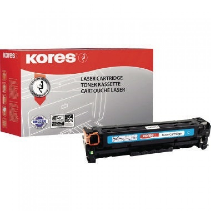 Kores Toner G2528RBB wie HP CF381A 312A 2.700Seiten cyan