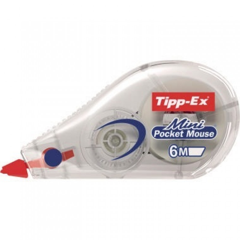 Tipp-Ex Korrekturroller Mini Pocket Mouse 932564 5mmx5m weiß Tipp-Ex Korrekturroller Mini Pocket Mouse 932564 5mmx5m weiß