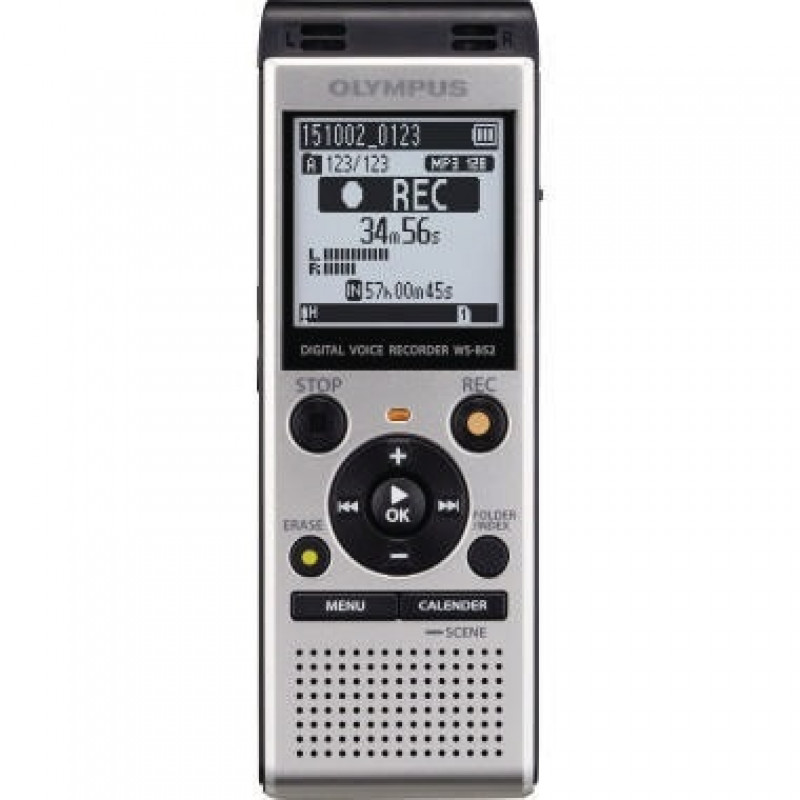 OLYMPUS Diktiergerät WS-852 Stereo-Recorder WS-852-E1-SLV OLYMPUS Diktiergerät WS-852 Stereo-Recorder WS-852-E1-SLV