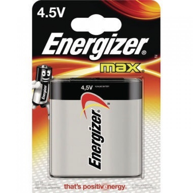 Energizer Batterie Max Alkaline E300116200 4,5V Normal 3LR12 Energizer Batterie Max Alkaline E300116200 4,5V Normal 3LR12