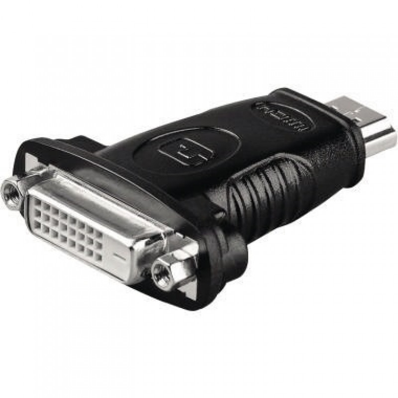 Goobay Adapter HDMI/DVI-D 68098 HDMI Stecker auf DVI-D Buchse Goobay Adapter HDMI/DVI-D 68098 HDMI Stecker auf DVI-D Buchse