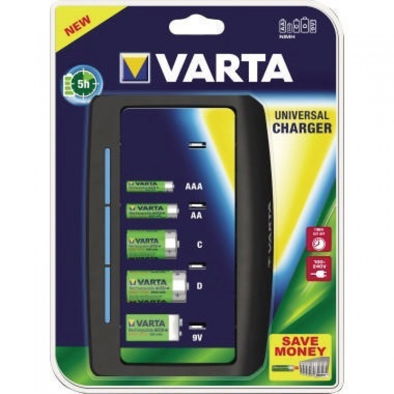 Varta Ladegerät Universal Charger BLI 1 57648101401 Varta Ladegerät Universal Charger BLI 1 57648101401