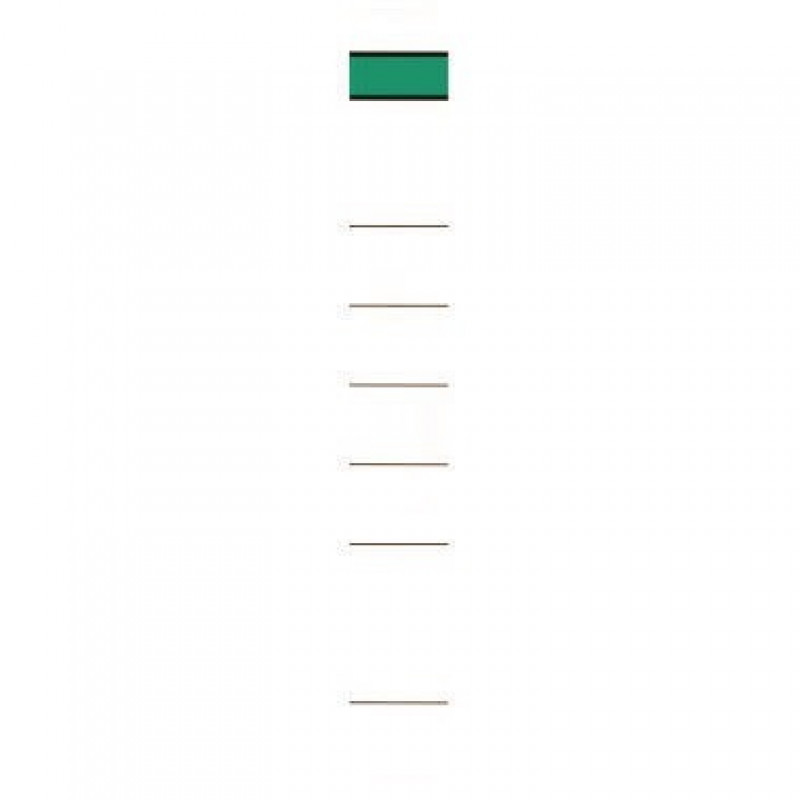 Ordneretikett schmal/lang sk Papier weiß 10 St./Pack.