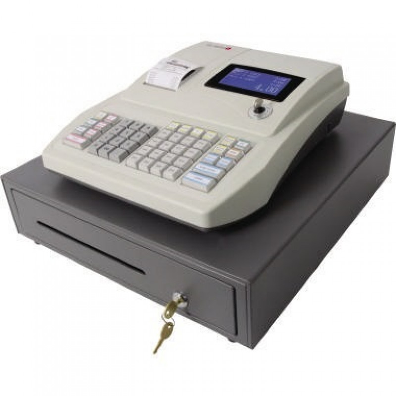 Olympia Registrierkasse CM 912 949120001 4Scheinfächer hellgrau Olympia Registrierkasse CM 912 949120001 4Scheinfächer hellgrau