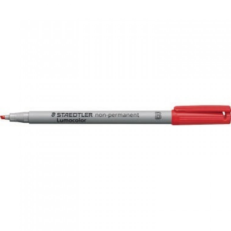 Folienstift Lumocolor B rot non-permanent breit Folienstift Lumocolor B rot non-permanent breit