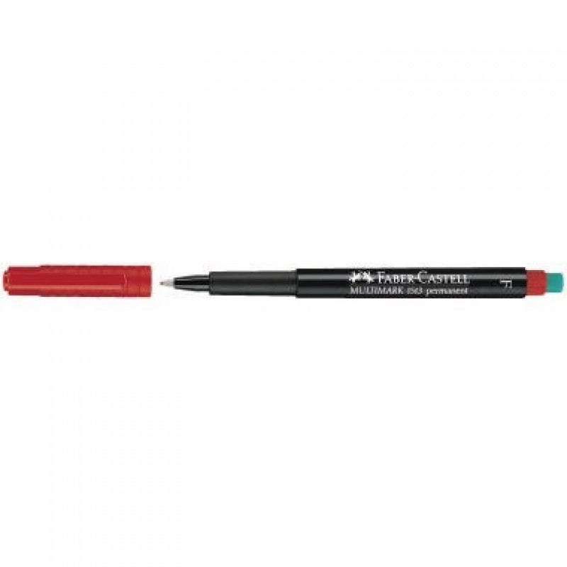 Faber Castell Folienschreiber MULTIMARK 151321 F mit Radierer rt Faber Castell Folienschreiber MULTIMARK 151321 F mit Radierer rt