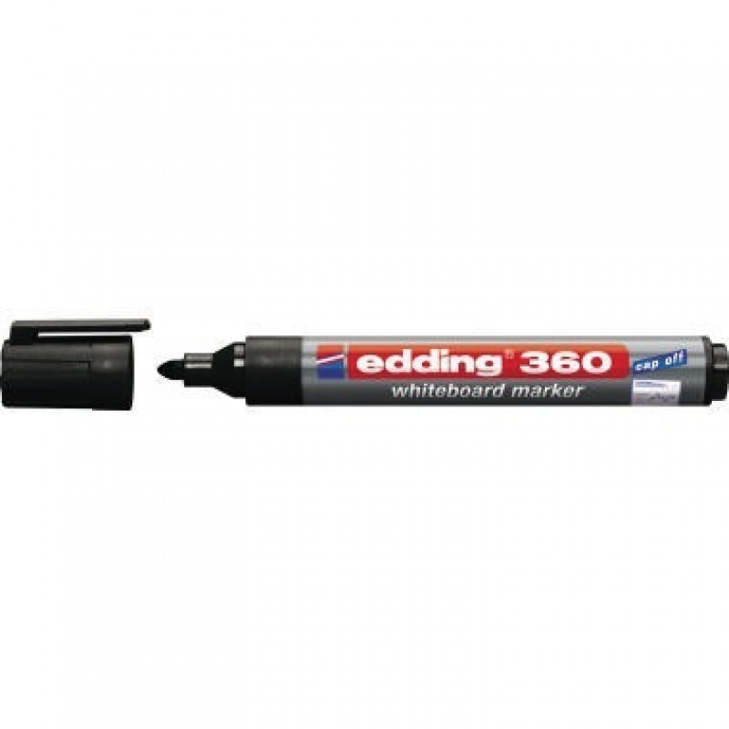 edding Boardmarker 360 4-360001 1,5-3mm Rundspitze nachfüllbar sw