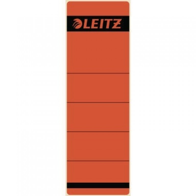 Leitz Ordneretikett 16420025 kurz/breit Papier rot 10 St./Pack. Leitz Ordneretikett 16420025 kurz/breit Papier rot 10 St./Pack.