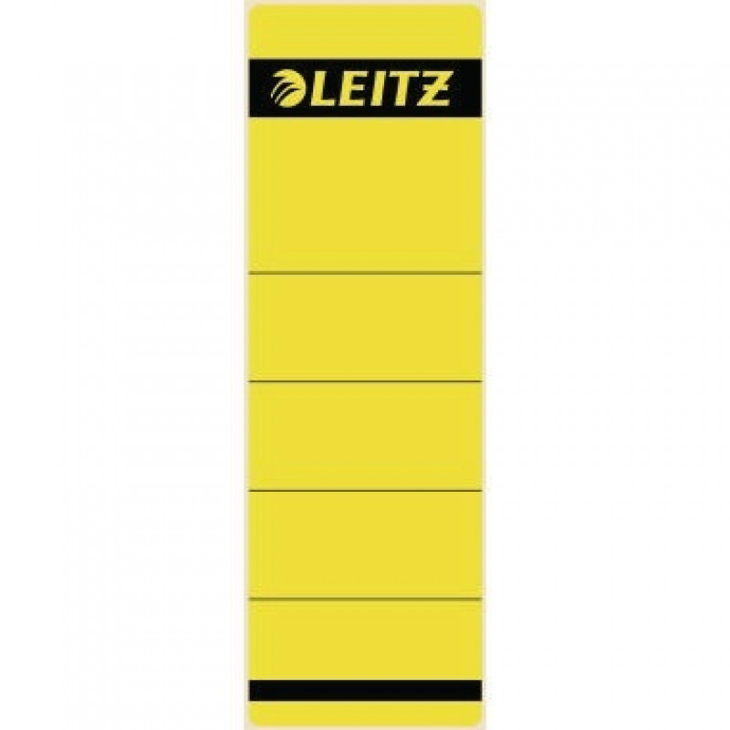 Leitz Ordneretikett 16420015 kurz/breit Papier gelb 10 St./Pack. Leitz Ordneretikett 16420015 kurz/breit Papier gelb 10 St./Pack.