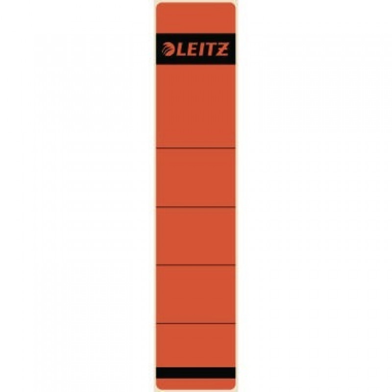Leitz Ordneretikett 16430025 kurz/schmal Papier rot 10 St./Pack. Leitz Ordneretikett 16430025 kurz/schmal Papier rot 10 St./Pack.