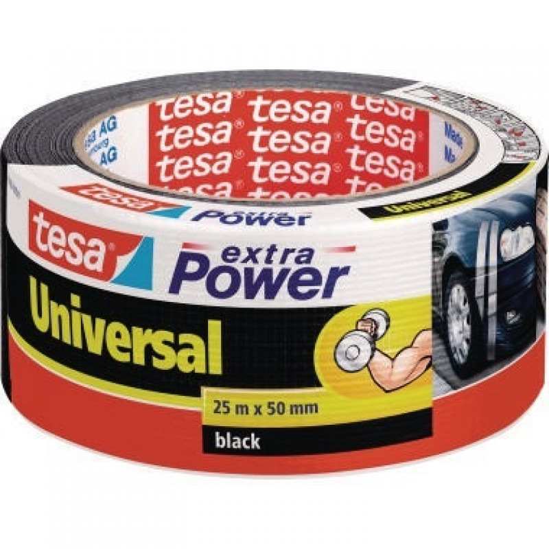 tesa Gewebeband extra Power Universal 56388-00001 50mmx25m sw tesa Gewebeband extra Power Universal 56388-00001 50mmx25m sw