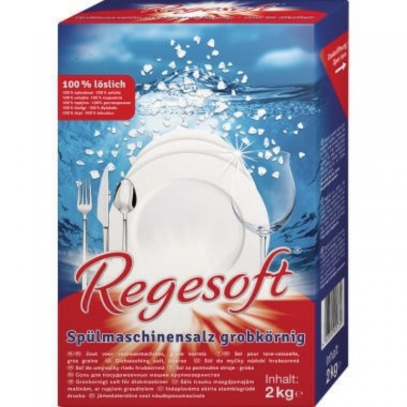 REGESOFT Spülmaschinensalz 55120 grob 2kg REGESOFT Spülmaschinensalz 55120 grob 2kg