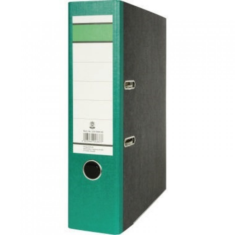 Ordner DIN A4 80mm Recycling Pappe grün Ordner DIN A4 80mm Recycling Pappe grün