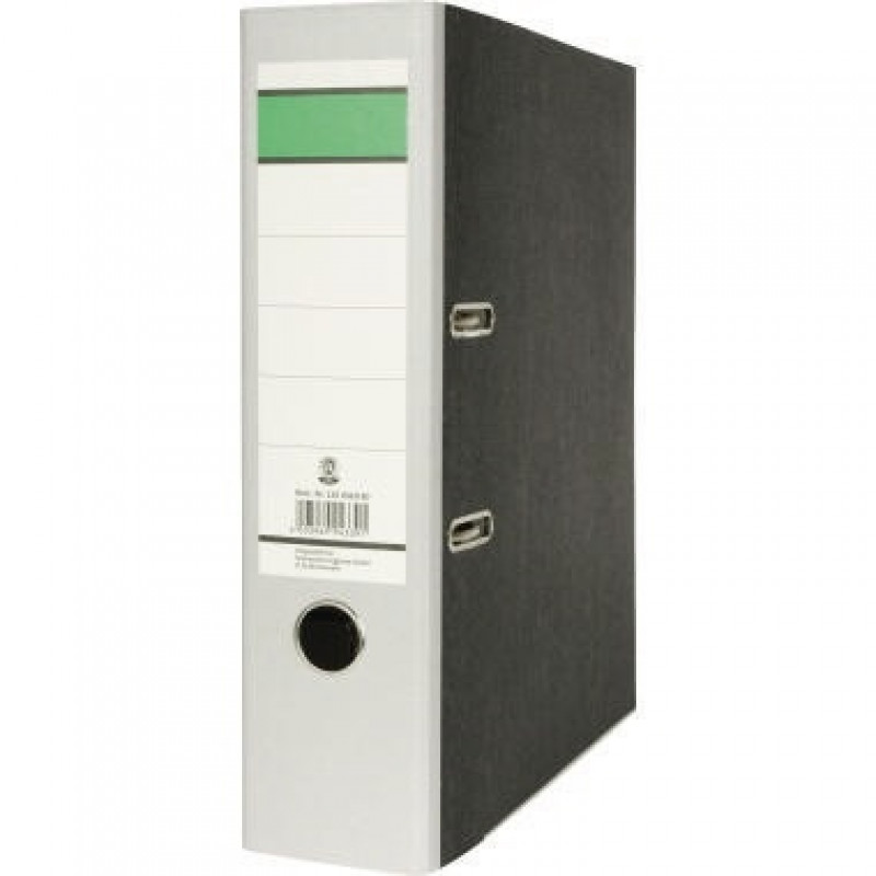 Ordner DIN A4 80mm Recycling Pappe grau Ordner DIN A4 80mm Recycling Pappe grau