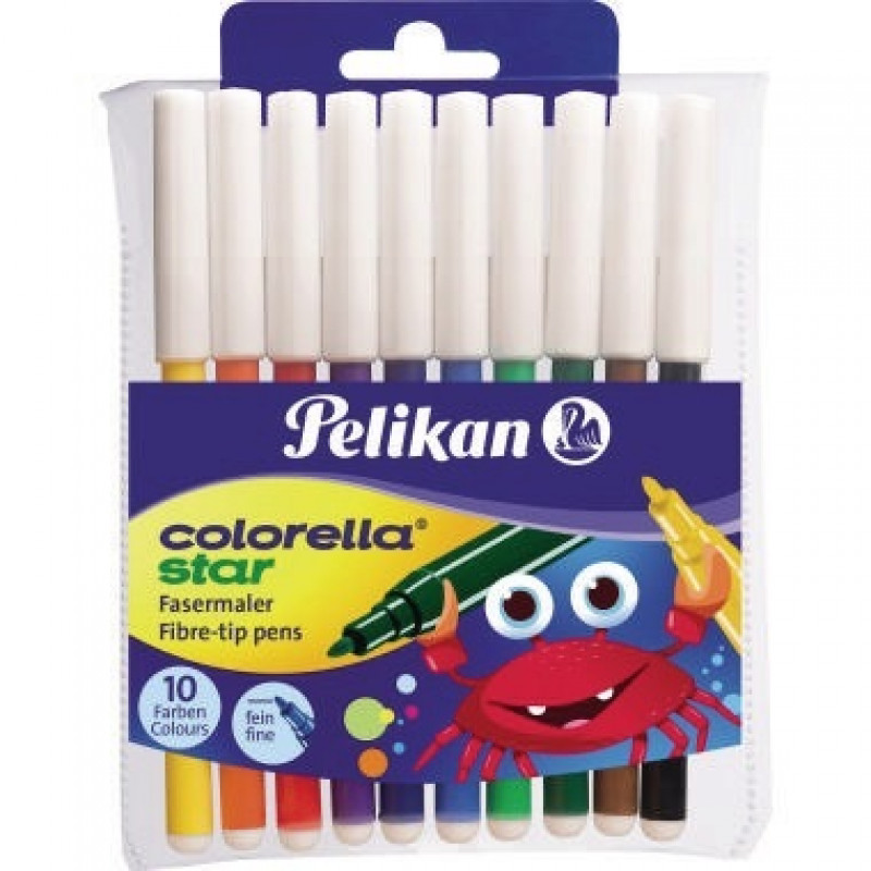Pelikan Faserschreiber Colorella Star 302/10 904821 10 St./Pack.