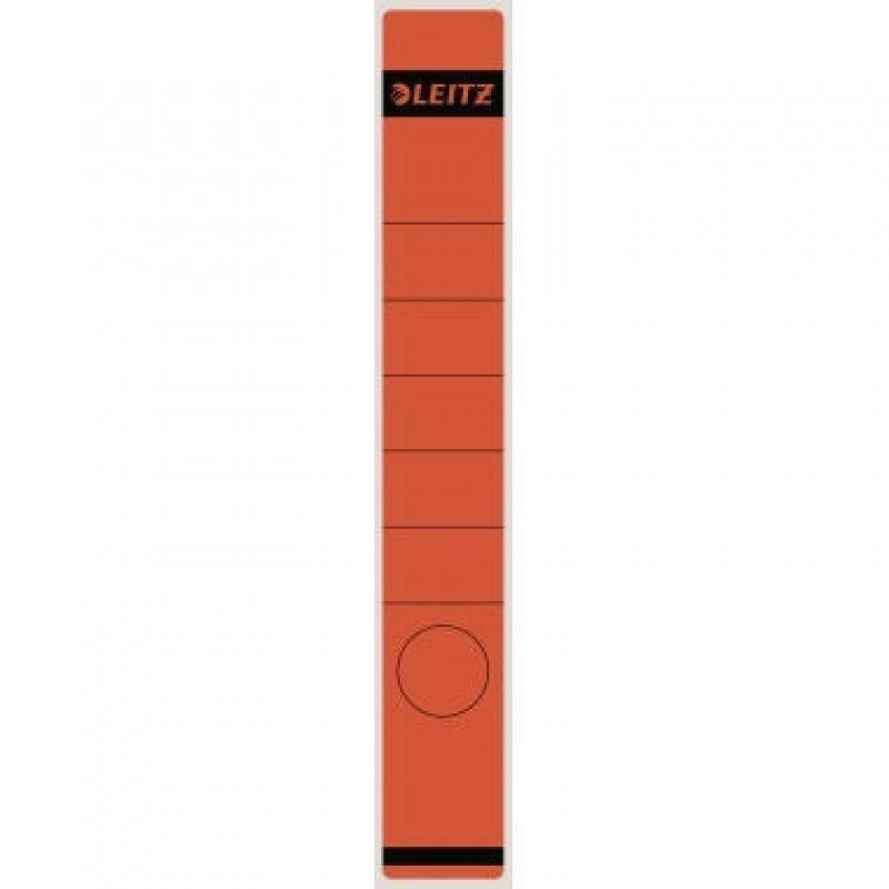 Leitz Ordneretikett 16480025 lang/schmal sk rot 10 St./Pack.
