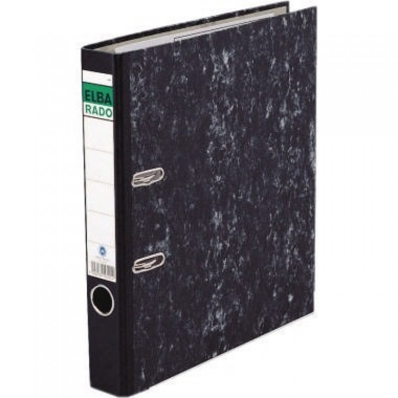 ELBA Ordner ELBArado 100555311 DIN A4 50mm Pappe schwarz ELBA Ordner ELBArado 100555311 DIN A4 50mm Pappe schwarz
