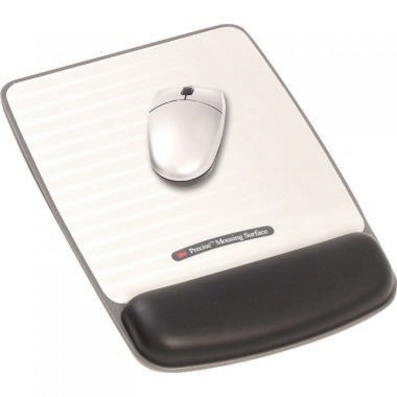 3M Handgelenkauflage Professional Line II WR421LE schwarz/silber 3M Handgelenkauflage Professional Line II WR421LE schwarz/silber