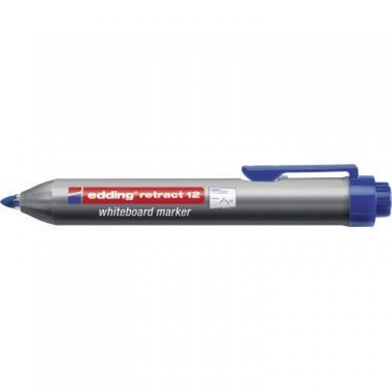 edding Boardmarker retract 12 4-12003 1,5-3mm Rundspitze blau edding Boardmarker retract 12 4-12003 1,5-3mm Rundspitze blau